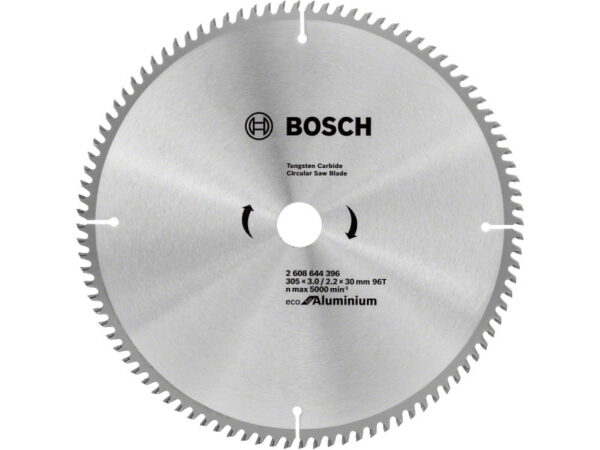 BOSCH Fűrésztárcsa alumíniumhoz 305 x 30 x 3,0 mm / 96T