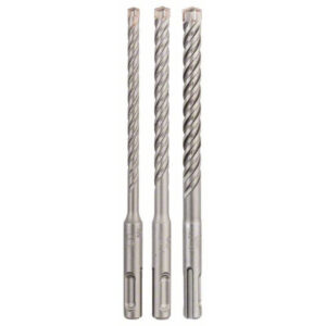 BOSCH 5X Kőzetfúró készlet 3 részes négyélű SDS-Plus (6 / 8 / 10 x 160 mm)