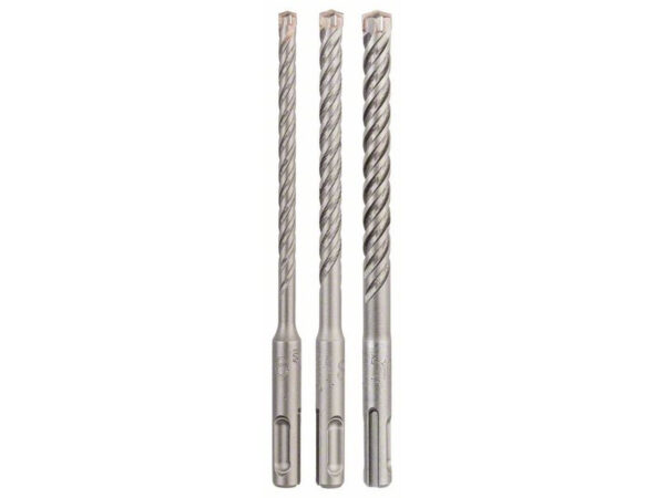BOSCH 5X Kőzetfúró készlet 3 részes négyélű SDS-Plus (6 / 8 / 10 x 160 mm)