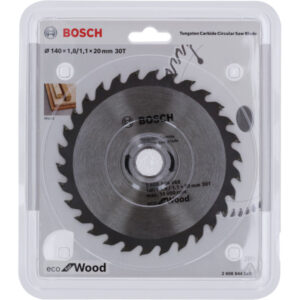 BOSCH Fűrésztárcsa fához 140 x 20 x 1,8 mm / 30T ECO for Wood