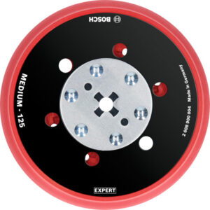 BOSCH EXPERT Multihole Tépőzáras csiszolótalp 125 mm közepes