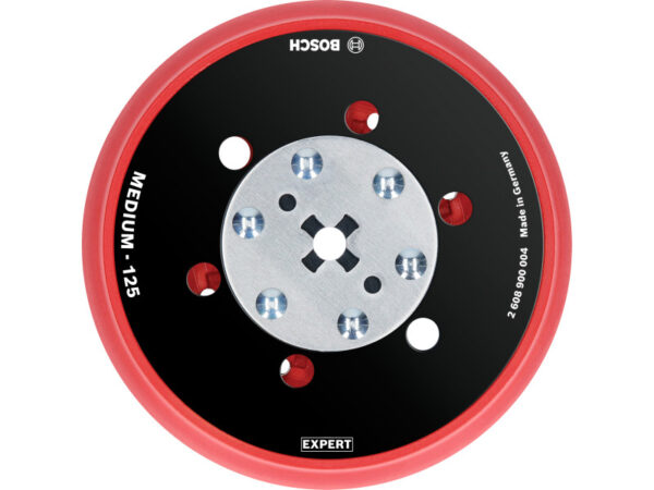 BOSCH EXPERT Multihole Tépőzáras csiszolótalp 125 mm közepes