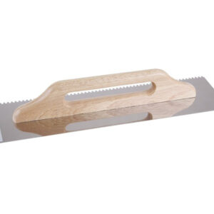 FESTA Fogazott glettvas 130 x 500 mm inox 4 x 4 mm