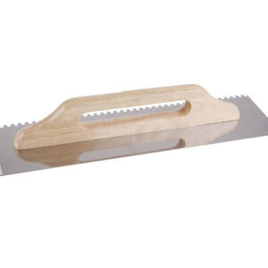 FESTA Fogazott glettvas 130 x 500 mm inox 6 x 6 mm