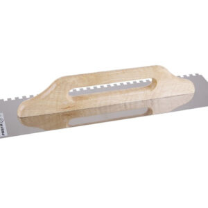 FESTA Fogazott glettvas 130 x 500 mm inox 8 x 8 mm