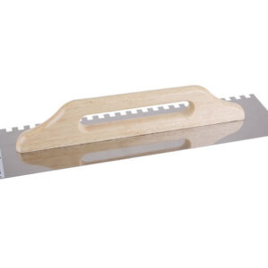 FESTA Fogazott glettvas 130 x 500 mm inox 10 x 10 mm