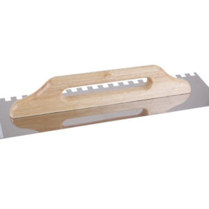 FESTA Fogazott glettvas 130 x 500 mm inox 12 x 12 mm