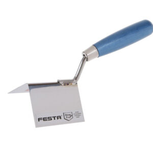 FESTA Kőműves kanál sarok külső inox 80/60/60 mm
