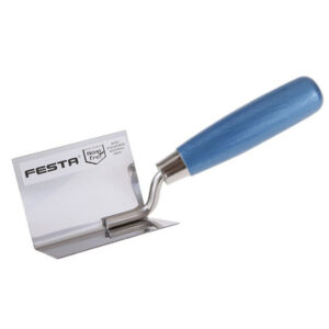 FESTA Kőműves kanál sarok belső inox 80/60/60 mm