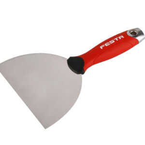 FESTA Gipszkarton spakli 200 mm inox bitheggyel
