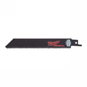 MILWAUKEE Szablyafűrészlap 150 mm TC (fém, öntött vas, üvegszál) (3 db)