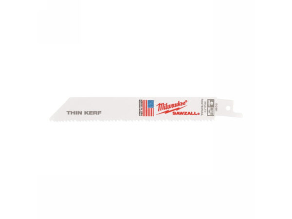 MILWAUKEE Szablyafűrészlap 150/3,2/2,1 mm (fa,fém,műanyag) (5 db)