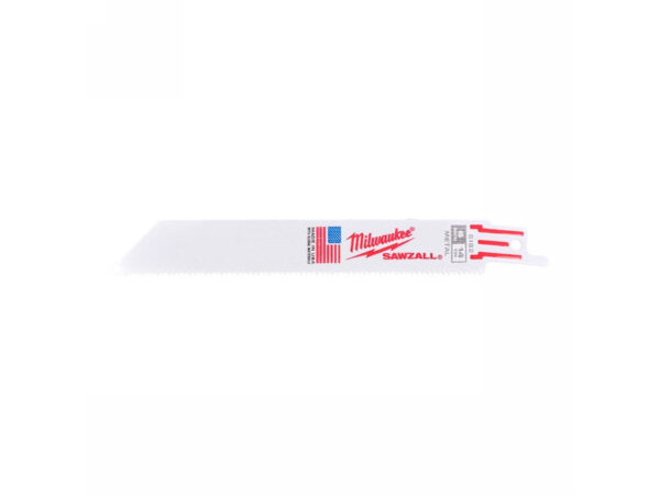 MILWAUKEE Szablyafűrészlap 150/1,8 mm bimetál Co (fém) (5 db)