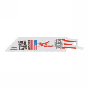 MILWAUKEE Szablyafűrészlap 100/1,0 mm bimetál Co (fa, műanyag) (5 db)