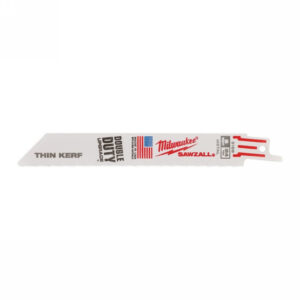 MILWAUKEE Szablyafűrészlap 150/1,0 mm bimetál Co (fémhez) (5 db)