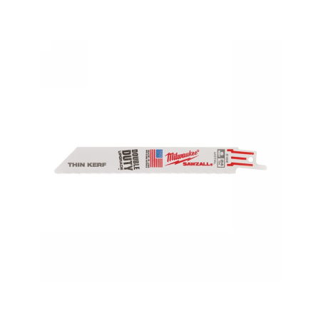 MILWAUKEE Szablyafűrészlap 150/1,0 mm bimetál Co (fémhez) (5 db)