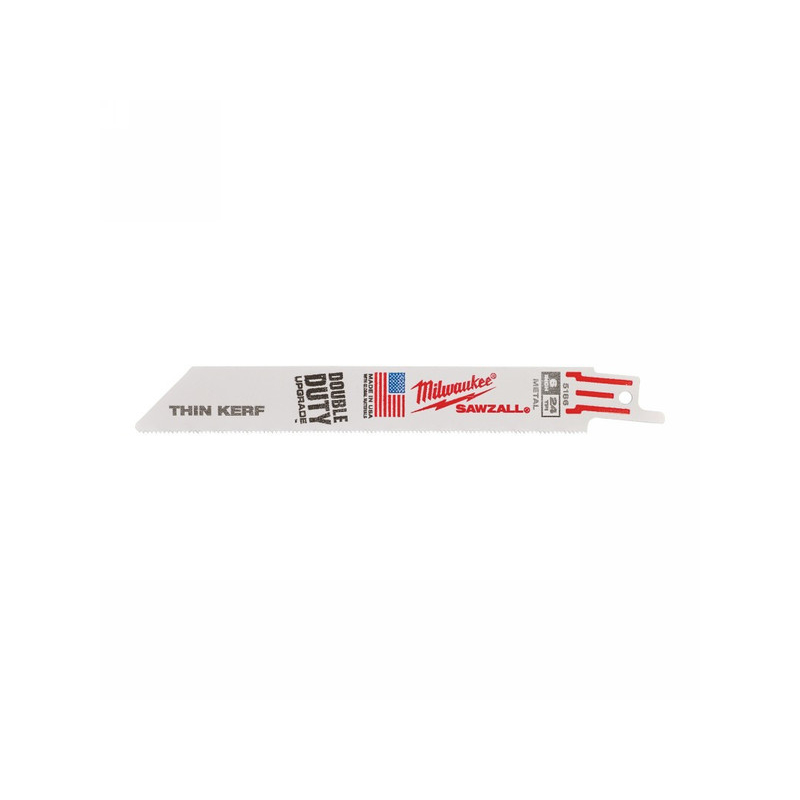 MILWAUKEE Szablyafűrészlap 150/1,0 mm bimetál Co (fémhez) (5 db)