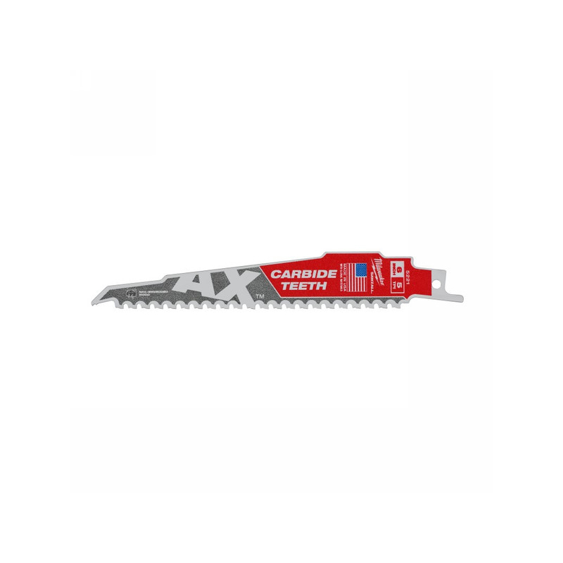 MILWAUKEE Szablyafűrészlap 150 mm TCT AX 150 mm