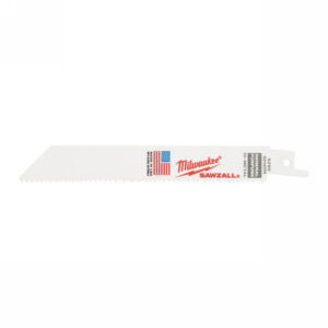 MILWAUKEE Szablyafűrészlap 150/2,5/1,8 mm bimetál (fa, fém, műanyag) (5 db)