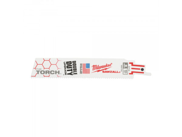 MILWAUKEE Szablyafűrészlap 150/2,5 mm bimetál Co (fém) (5 db)