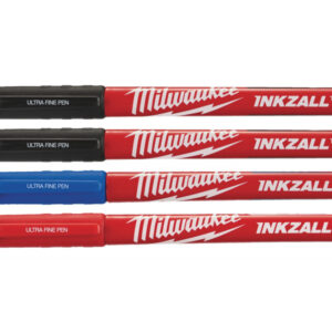 MILWAUKEE INKZALL™ Jelölő filc fekete 0,6 mm szines (4 db)