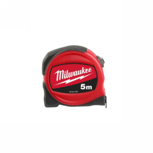 MILWAUKEE Mérőszalag 5 m x 25 mm metrikus SLIMLINE
