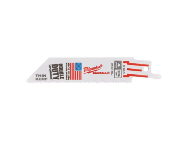 MILWAUKEE Szablyafűrészlap 100/1,0 mm bimetál Co (fa, műanyag) (5 db)