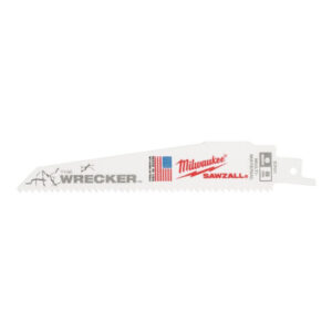 MILWAUKEE Szablyafűrészlap 150 mm / 7/11TPI bimetál Co (fém, fa) (5 db) (48005701)