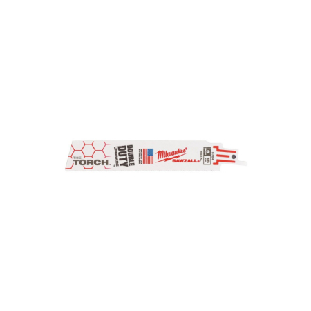 MILWAUKEE Szablyafűrészlap 150 mm / 18TPI (fém) (5 db)