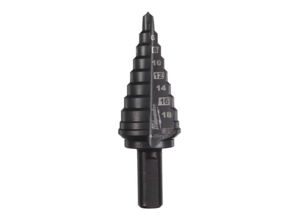 MILWAUKEE Lépcsős fúró Cobalt 4 - 20 mm