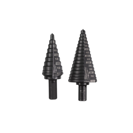 MILWAUKEE Lépcsős fúró készlet 2 részes Cobalt 4 - 20 mm + 6-35 mm