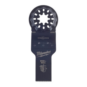 MILWAUKEE Merülő fűrészlap Bimetál (fa + szeg) 20 x 34 mm Multitool Starlock