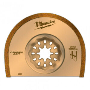 MILWAUKEE Fugaeltávolító fűrészlap 75 x 2,2 mm karbidszemcsés Multitool Starlock