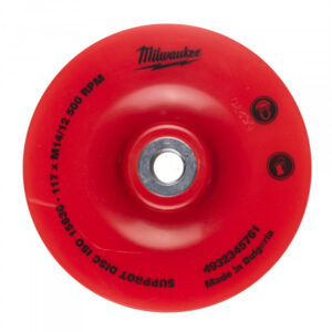 MILWAUKEE Rugalmas tartótányér 125 mm / M14