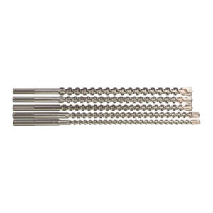 MILWAUKEE Kőzetfúró készlet 5 részes (16-18 x 540 mm, 20-22-25 x 520 mm) négyélű SDS-Max