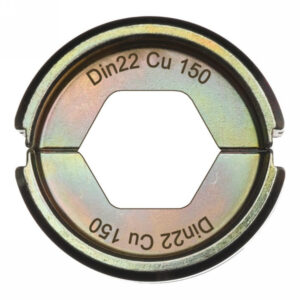 MILWAUKEE Krimpelő betét DIN22 Cu 150 Hex formájú M18 HCCT géphez