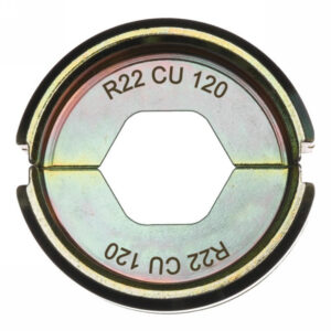 MILWAUKEE Krimpelő betét R22 Cu 120 Hex formájú M18 HCCT géphez