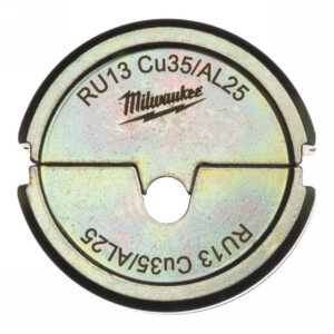MILWAUKEE Krimpelő betét RU13 CU35/AL25 kerek formájú M18 HCCT109/42 géphez