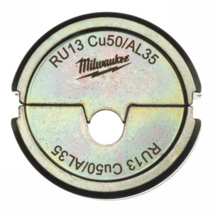MILWAUKEE Krimpelő betét RU13 CU50/AL35 kerek formájú M18 HCCT109/42 géphez