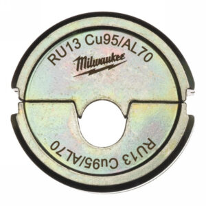 MILWAUKEE Krimpelő betét RU13 CU95/AL70 kerek formájú M18 HCCT109/42 géphez