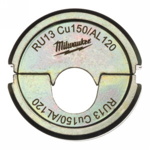MILWAUKEE Krimpelő betét RU13 CU150/AL120 kerek formájú M18 HCCT109/42 géphez