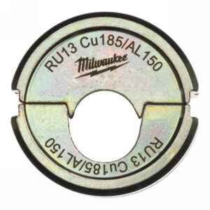 MILWAUKEE Krimpelő betét RU13 CU185/AL150 kerek formájú M18 HCCT109/42 géphez