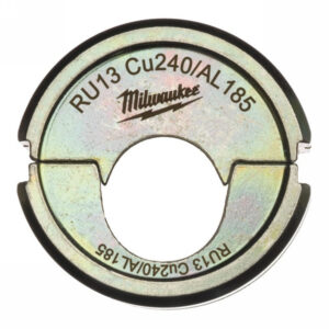 MILWAUKEE Krimpelő betét RU13 CU240/AL185 kerek formájú M18 HCCT109/42 géphez