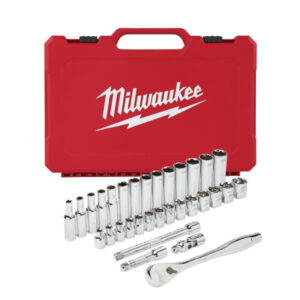 MILWAUKEE Dugókulcs készlet 32 részes 3/8" 6-19 mm