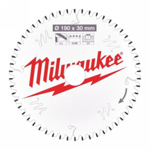 MILWAUKEE Fűrésztárcsa alumíniumhoz 190 x 30 x 2,4 mm / 54T