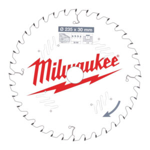 MILWAUKEE Fűrésztárcsa fához 235 x 30 x 2,4 mm /36T ATB