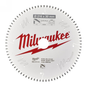 MILWAUKEE Fűrésztárcsa alumíniumhoz 216 x 30 x 2,4 mm / 80T