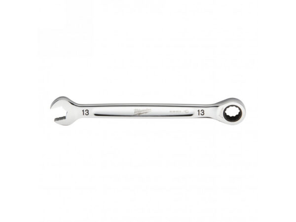 MILWAUKEE Racsnis csillag-villáskulcs 13 mm / 186,5 mm CrV MAX BITE™