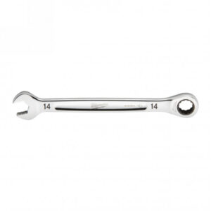 MILWAUKEE Racsnis csillag-villáskulcs 14 mm / 198 mm CrV MAX BITE™