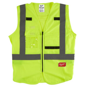 MILWAUKEE Láthatósági mellény, sárga - XXL/XXXL